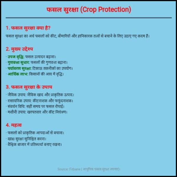 What is the Crop Protection?