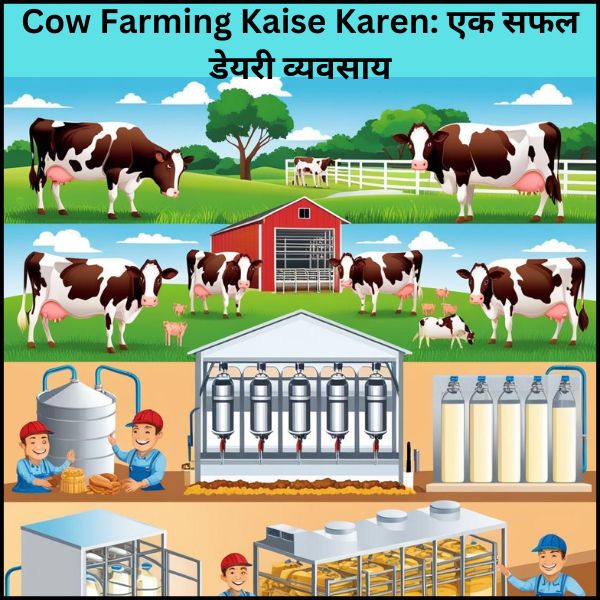 Cow Farming Kaise Karen: एक सफल डेयरी व्यवसाय