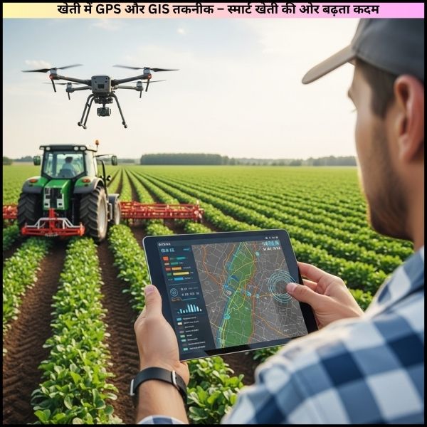 खेती में GPS और GIS तकनीक – स्मार्ट खेती की ओर बढ़ता कदम