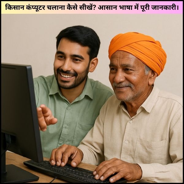 किसान कंप्यूटर चलाना कैसे सीखें? आसान भाषा में पूरी जानकारी। किसान कंप्यूटर चलाना कैसे सीखें? आसान भाषा में पूरी जानकारी।