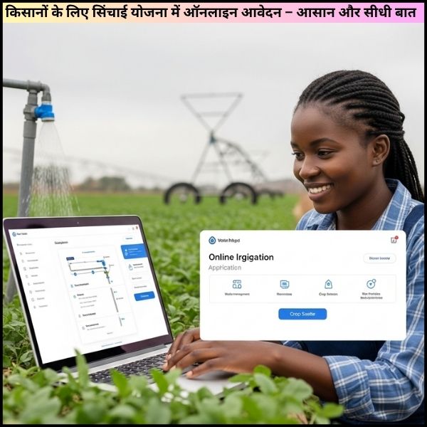 किसानों के लिए सिंचाई योजना में ऑनलाइन आवेदन – आसान और सीधी बात
