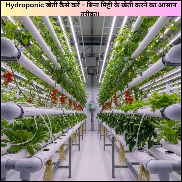 Hydroponic खेती कैसे करें – बिना मिट्टी के खेती करने का आसान तरीका। Hydroponic खेती कैसे करें – बिना मिट्टी के खेती करने का आसान तरीका।