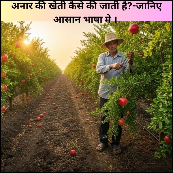 अनार की खेती कैसे की जाती है?-जानिए आसान भाषा मे । अनार की खेती कैसे की जाती है?-जानिए आसान भाषा मे ।