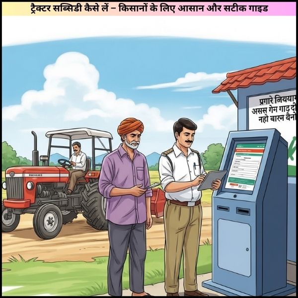 ट्रैक्टर सब्सिडी कैसे लें – किसानों के लिए आसान और सटीक गाइड
