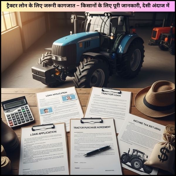 ट्रैक्टर लोन के लिए जरूरी कागजात – किसानों के लिए पूरी जानकारी, देसी अंदाज में