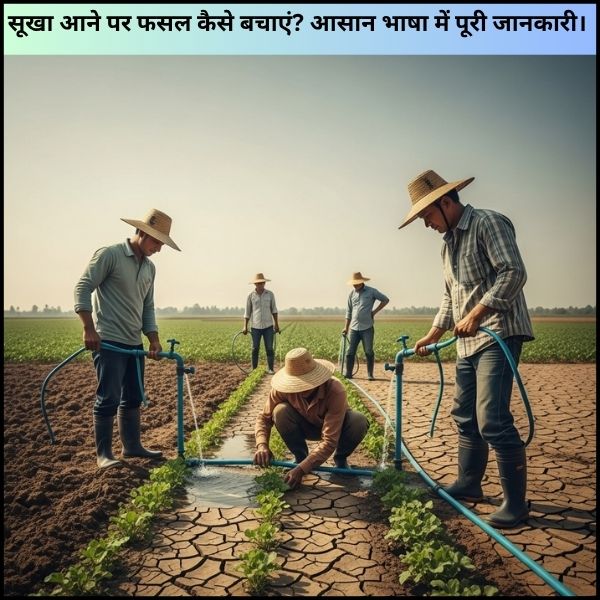 सूखा आने पर फसल कैसे बचाएं? आसान भाषा में पूरी जानकारी। सूखा आने पर फसल कैसे बचाएं? आसान भाषा में पूरी जानकारी।