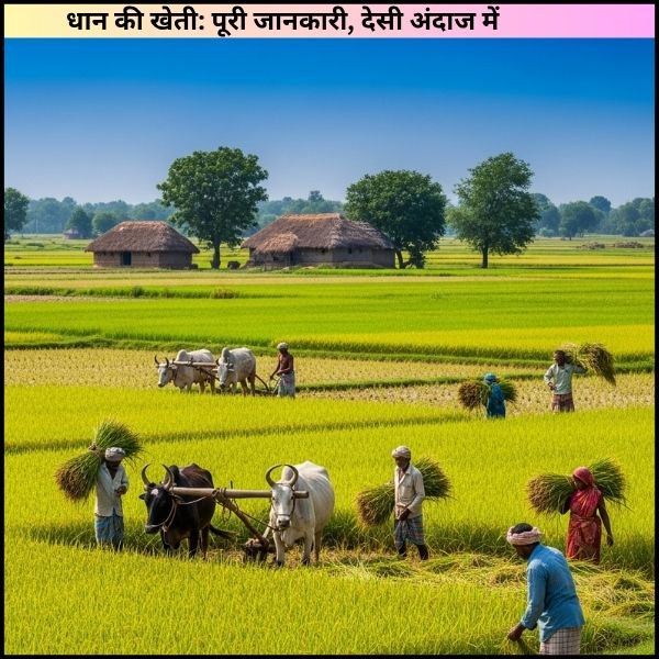 धान की खेती पूरी जानकारी, देसी अंदाज में