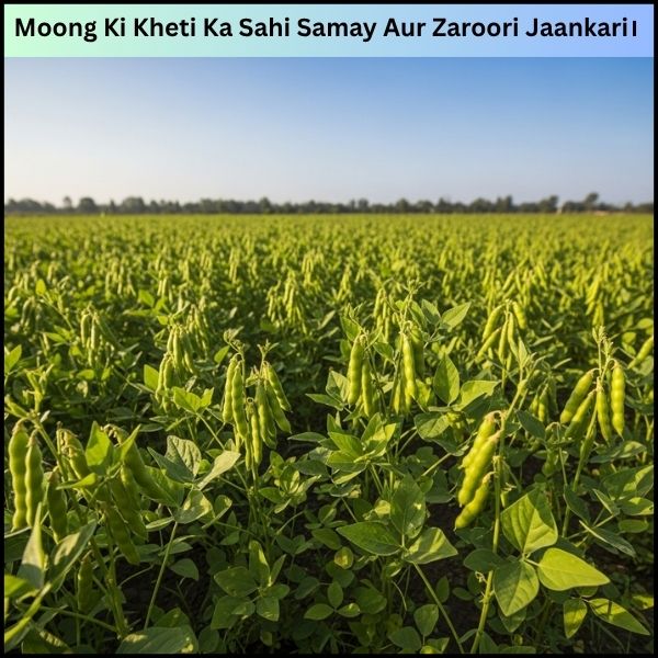 Moong Ki Kheti Ka Sahi Samay Aur Zaroori Jaankari।