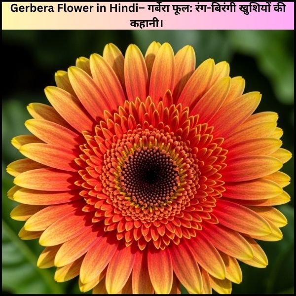 Gerbera Flower in Hindi– गर्बेरा फूल: रंग-बिरंगी खुशियों की कहानी। Gerbera Flower in Hindi– गर्बेरा फूल: रंग-बिरंगी खुशियों की कहानी।