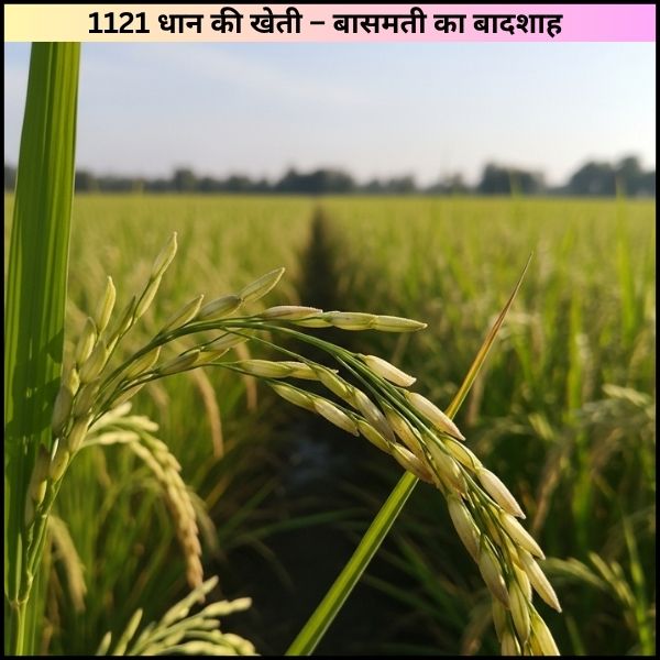 1121 धान की खेती – बासमती का बादशाह