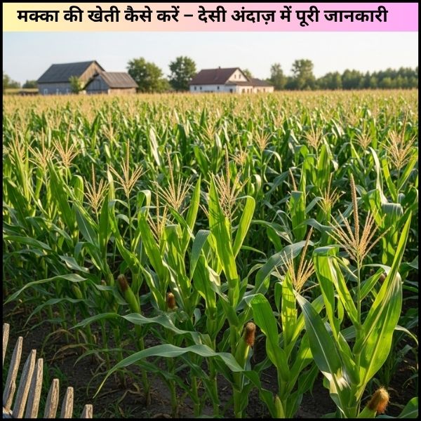मक्का की खेती कैसे करें – देसी अंदाज़ में पूरी जानकारी