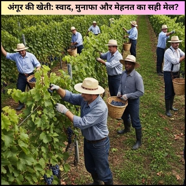 अंगूर की खेती स्वाद, मुनाफा और मेहनत का सही मेल 2 अंगूर की खेती: स्वाद, मुनाफा और मेहनत का सही मेल?