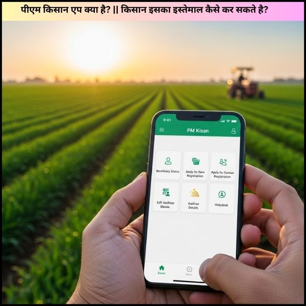 पीएम किसान एप क्या है?||किसान इसका इस्तेमाल कैसे कर सकते है?