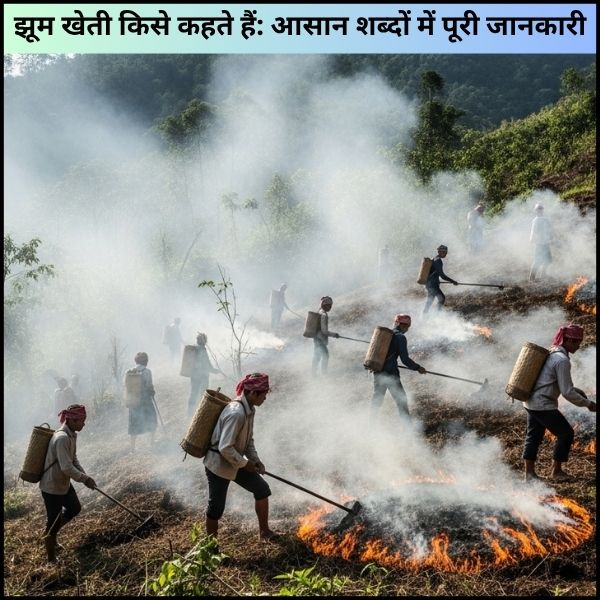 झूम खेती किसे कहते हैं आसान शब्दों में पूरी जानकारी।