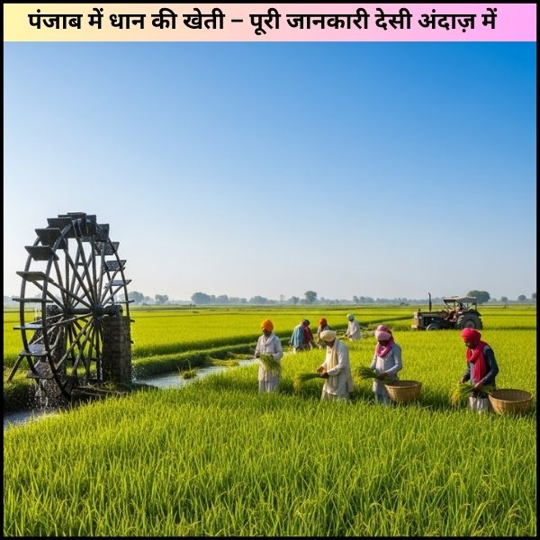 पंजाब में धान की खेती – पूरी जानकारी देसी अंदाज़ में
