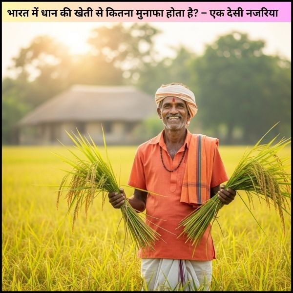 भारत में धान की खेती से कितना मुनाफा होता है – एक देसी नजरिया