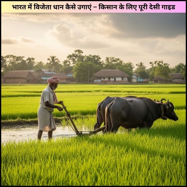 भारत में विजेता धान कैसे उगाएं – किसान के लिए पूरी देसी गाइड