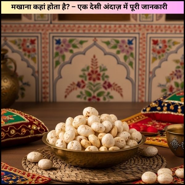 मखाना कहां होता है – एक देसी अंदाज़ में पूरी जानकारी