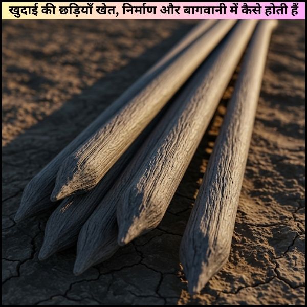 खुदाई की छड़ियाँ खेत, निर्माण और बागवानी में कैसे होती हैं