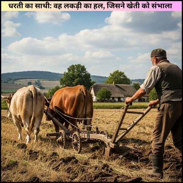 धरती का साथी: वह लकड़ी का हल, जिसने खेती को संभाल लिया