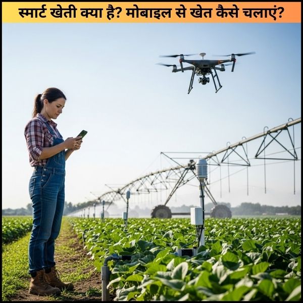 स्मार्ट खेती क्या है मोबाइल से खेत कैसे चलाएं स्मार्ट खेती क्या है मोबाइल से खेत कैसे चलाएं