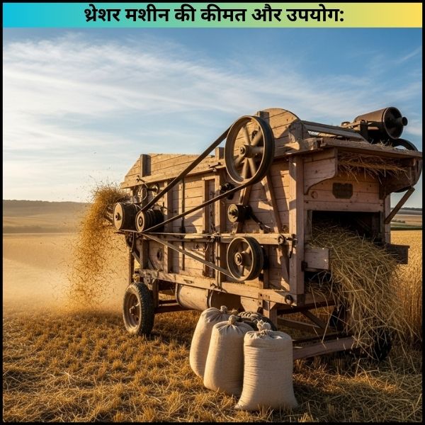 थ्रेशर मशीन की कीमत और उपयोग: पूरी जानकारी