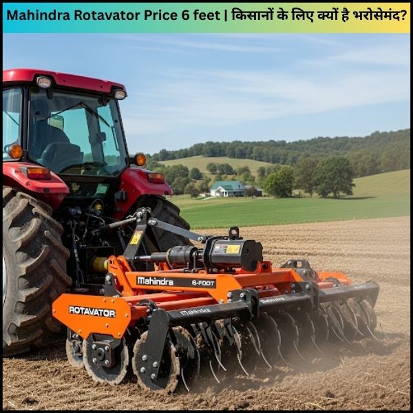 Mahindra Rotavator Price 6 feet किसानों के लिए क्यों है भरोसेमंद Mahindra Rotavator Price 6 feet किसानों के लिए क्यों है भरोसेमंद