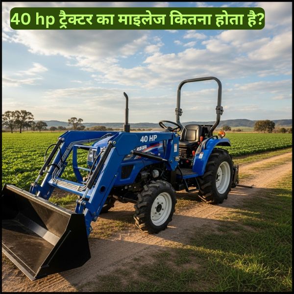 40 hp ट्रैक्टर का माइलेज कितना होता है
