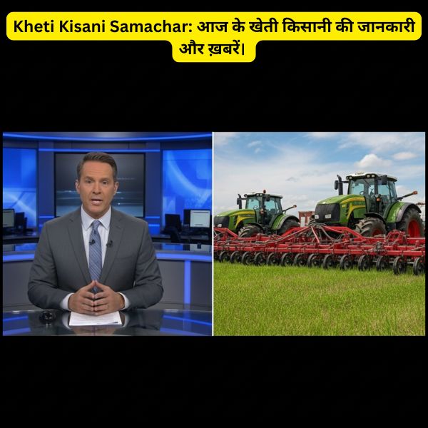 Kheti Kisani Samachar आज के खेती किसानी की जानकारी और ख़बरें।