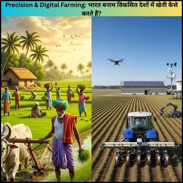 Precision & Digital Farming भारत बनाम विकसित देशों में खेती कैसे करते हैं