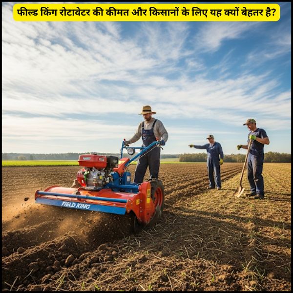 फील्ड किंग रोटावेटर की कीमत और किसानों के लिए यह क्यों बेहतर है
