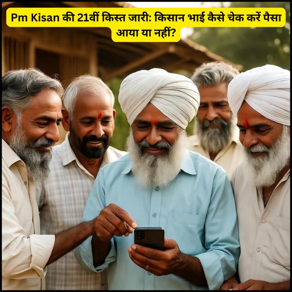 Pm Kisan की 21वीं किस्त जारी किसान कैसे चेक करें पैसा आया या नहीं