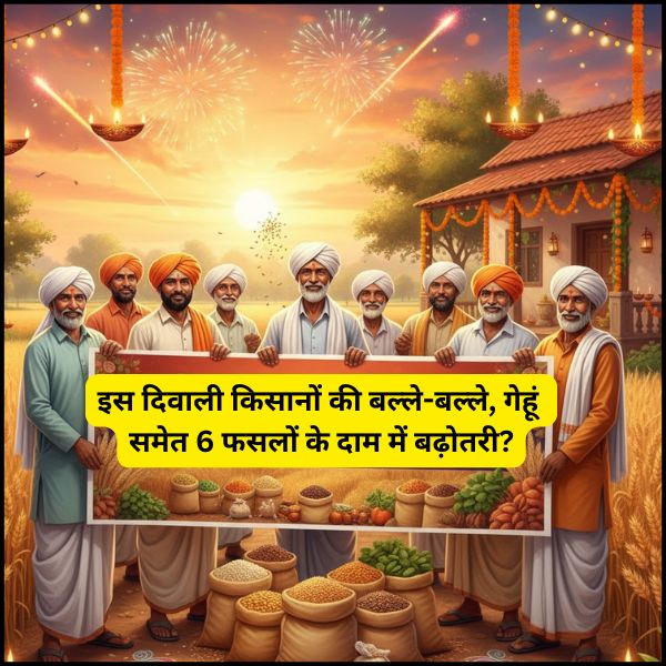 इस दिवाली किसानों की बल्ले-बल्ले, गेहूं समेत 6 फसलों के दाम में बढ़ोतरी