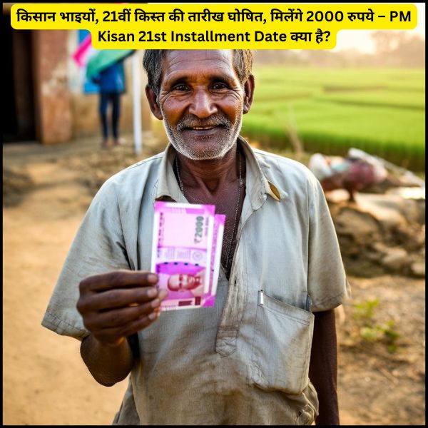 किसान भाइयों, 21वीं किस्त की तारीख घोषित, मिलेंगे 2000 रुपये – PM Kisan 21st Installment Date क्या है (1)